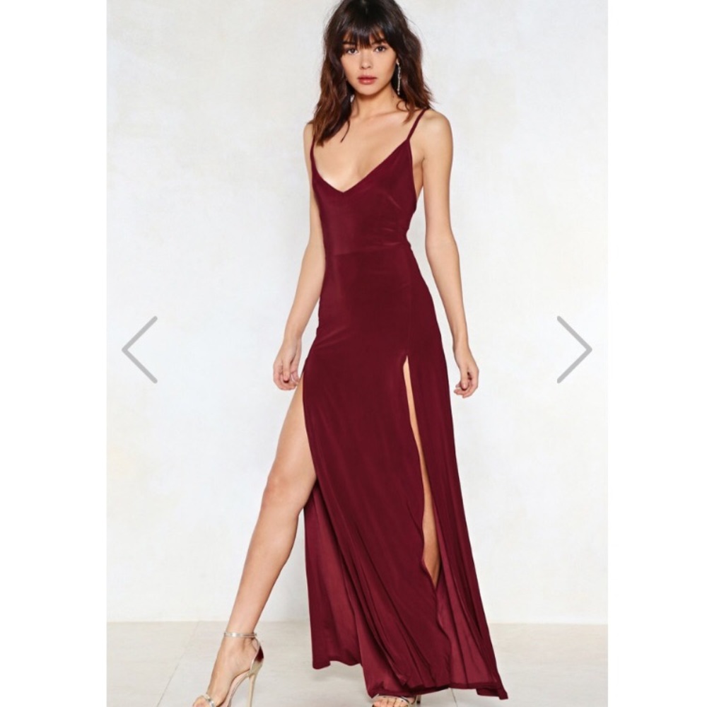 Nasty Gal Formal Floor Length Dress